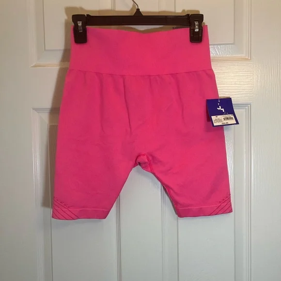 JoyLab Women's Bright Pink Bike Shorts Size Medium NEW - Picture 3 of 4